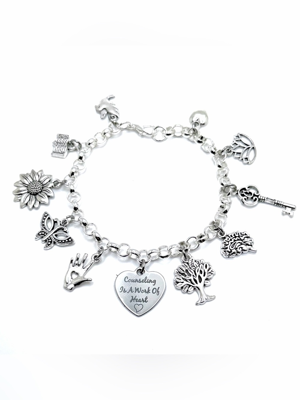 Counselor Charm Bracelet Therapist Psychiatrist